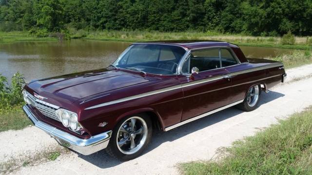 1962 chevrolet impala 283 2 speed powerglide ss trim, very clean car