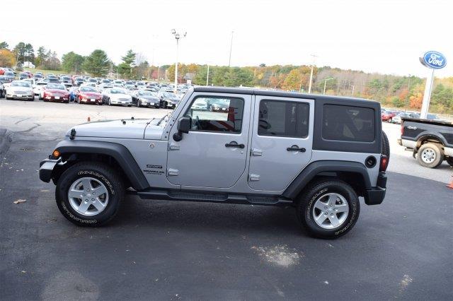 2016 jeep wrangler unlimited sport 4x4 sport 4dr suv for sale in yarmouth, maine