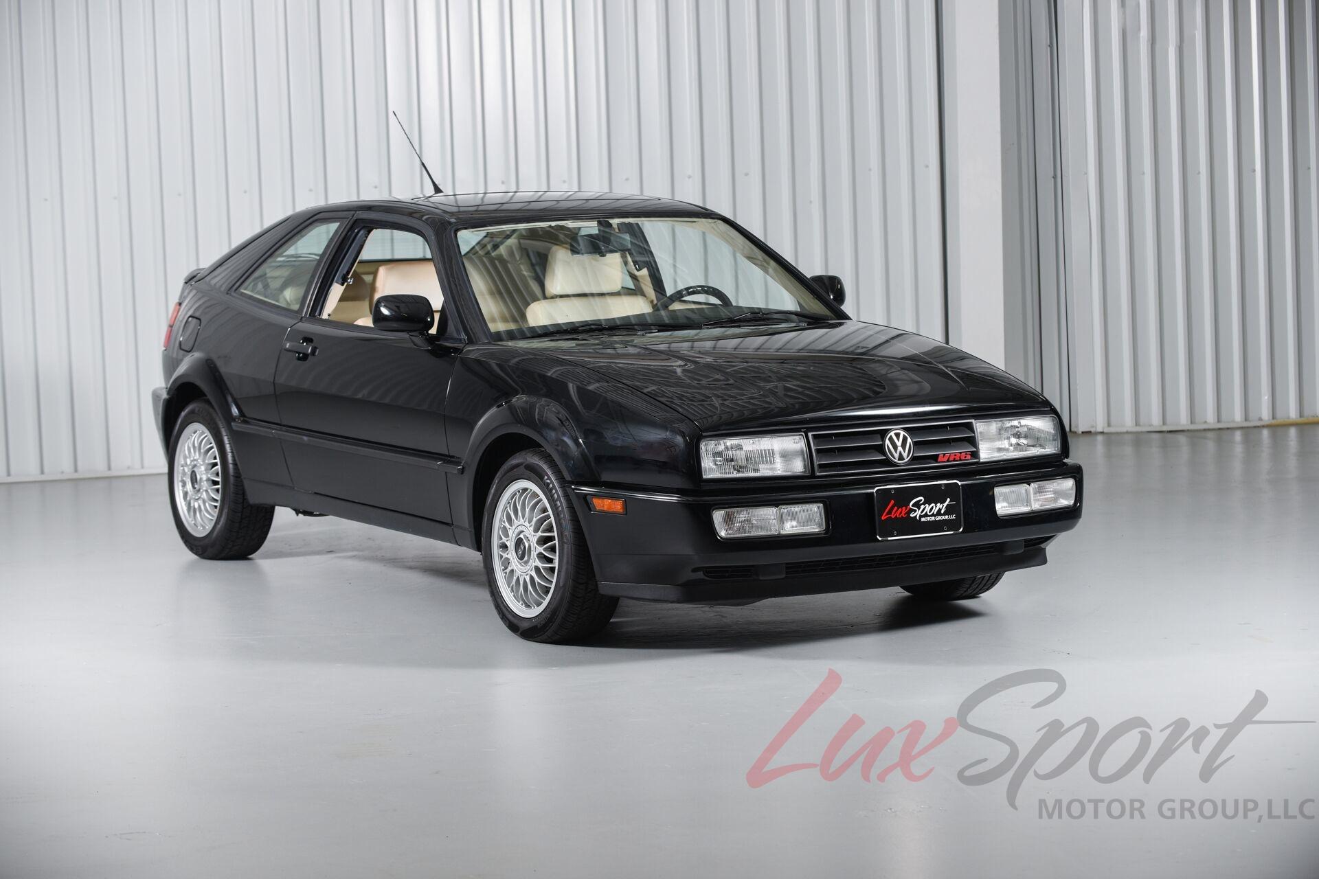 1992 volkswagen corrado slc vr6 coupe black/tan 5-speed 28,000 miles pristine!!!