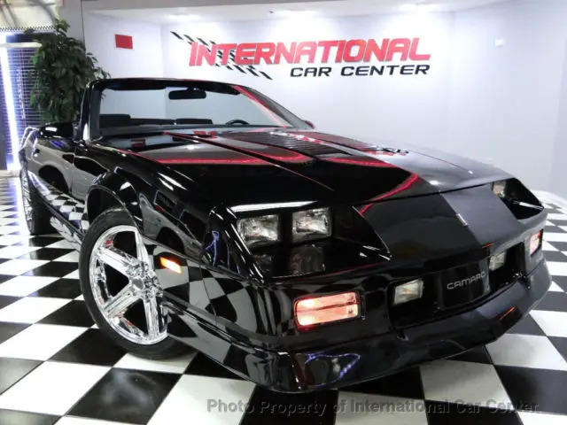1990 chevy camaro z28 iroc z convertible 1 of 1,294 only 54k miles immaculate!