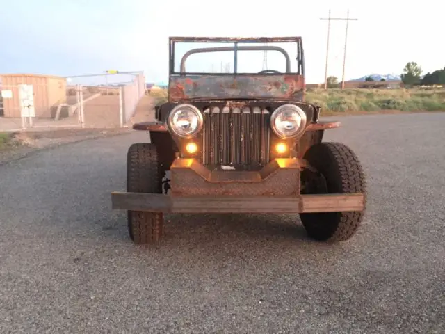 1947 willys jeep cj2a ratrod hotrod