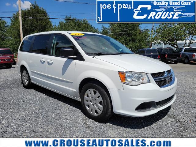 2016 dodge grand caravan avp/se