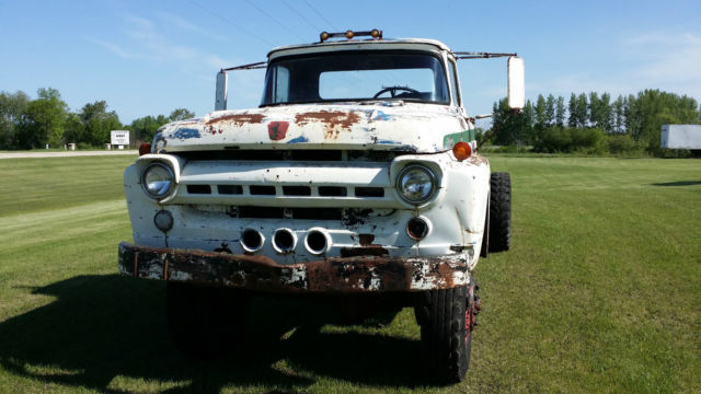 1957 ford - f800 big job rare all wheel drive vintage truck