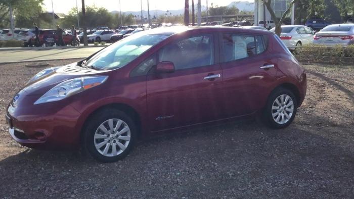 used 2013 nissan leaf s tucson, az 85704 for sale in tucson, arizona