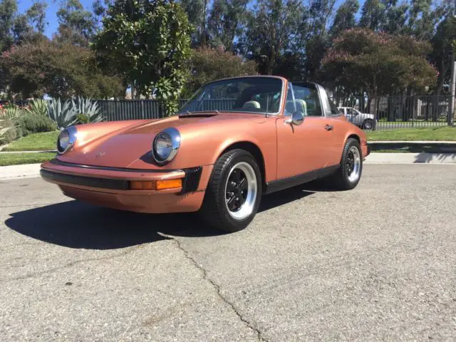 1976 porsche 911s targa classic vintage rare barn find over 25+ 5 day aucton