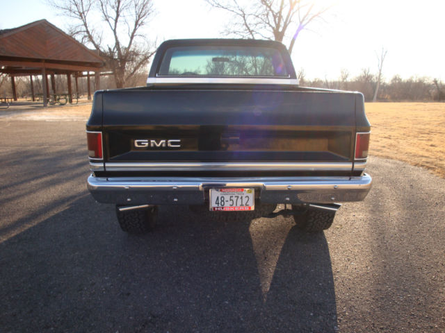 1982 gmc truck 4x4 short box