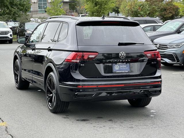 2023 volkswagen tiguan 2.0t se r-line black 4motion