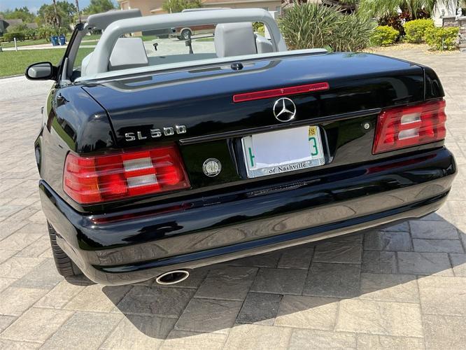 2002 mercedes-benz sl500 in polk city, florida