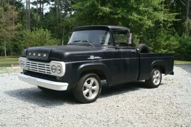 1959 ford f100 short bed - with the optional - 292 y block v8