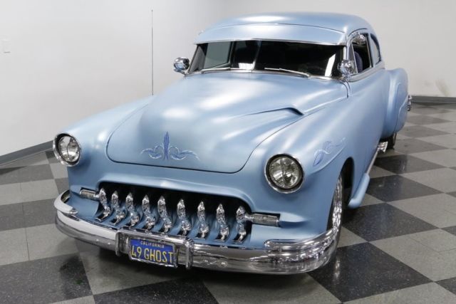 1949 pontiac streamliner 16219 miles matte blue coupe 350 v8 2 speed automatic