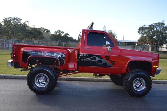 1987 gmc sierra restored fl truck 4x4 no rust stepside must see 40k invested new