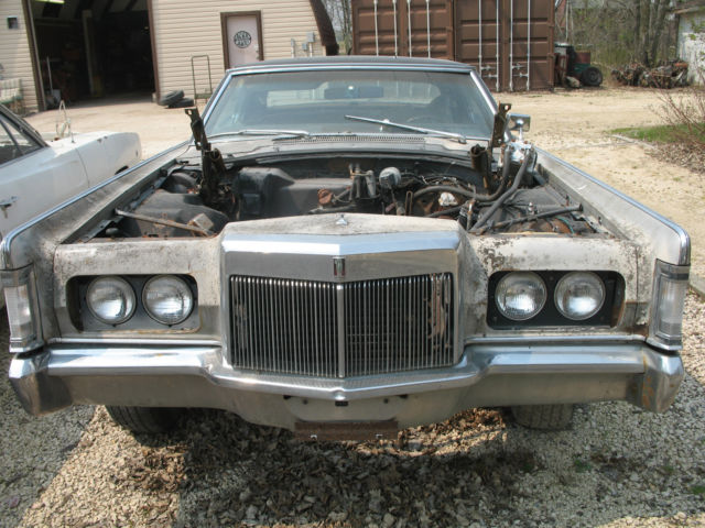 1969 lincoln continental mark 3 for parts