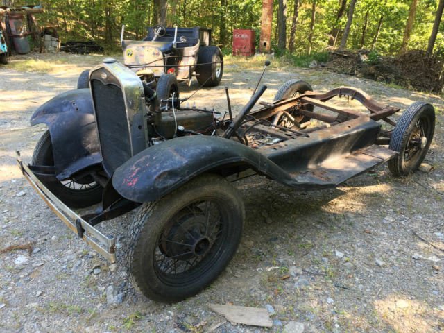 1930 31 ford model a running frame 12 volt two frames rat hot rod new brakes