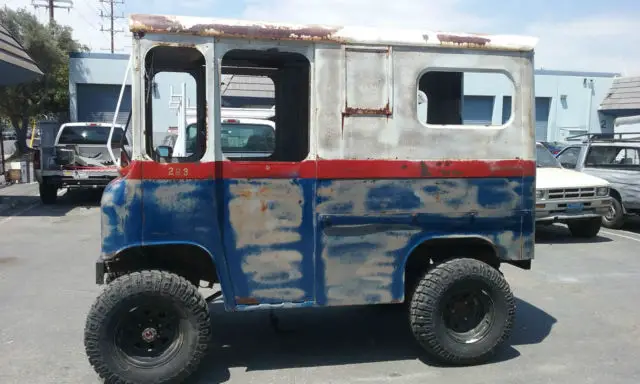 1961 jeep fj3 "rockcrawler" mail van step-van