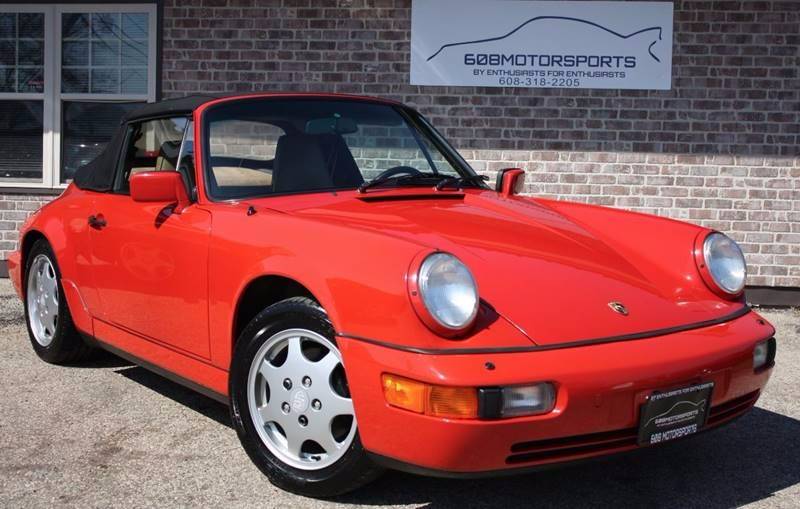 1990 porsche 911 carrera 2dr convertible automatic 4-speed rwd h6 3.6l gasoline