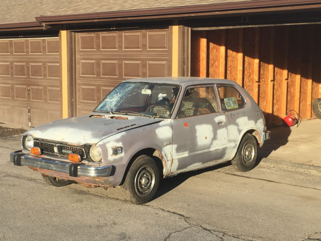 rare 1976 honda civic cvcc 5-speed edition - 2nd owner project car 95,000mi