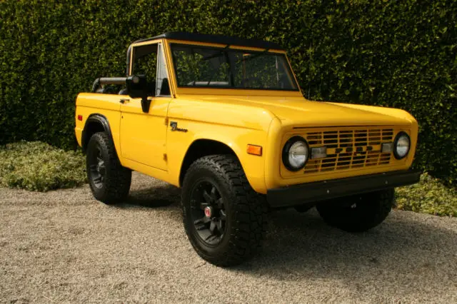 bronco, early bronco, custom, lifted, restored, daily driver, automatic, yellow