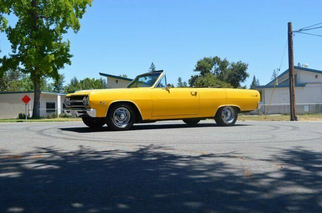 1965 chevrolet chevelle malibu yellow 0 miles