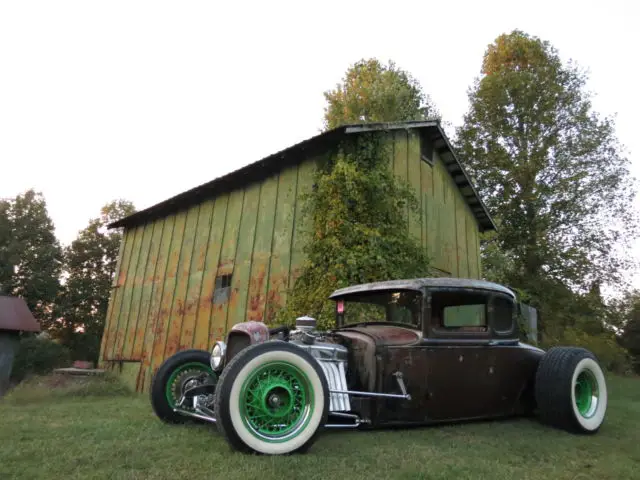 1930 ford model a coupe fresh custom built hot rod rat rod patina 410hp