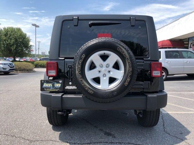 certified 2018 jeep wrangler jk 4wd unlimited sport greer, sc 29652 for sale in greer, south carolina