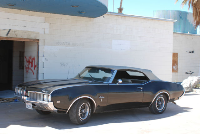 1969 oldsmobile cutlass convertible black exterior