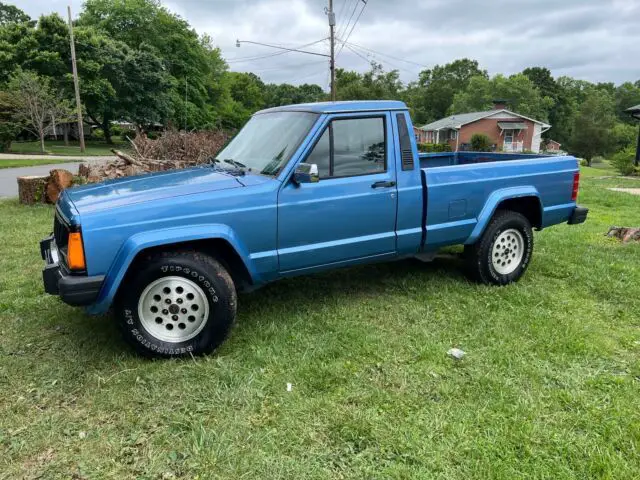 1988 jeep comanche pickup blue rwd automatic