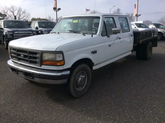 1993 ford f-350 7.3l idi diesel dually tow haul flatbed landscape work!!