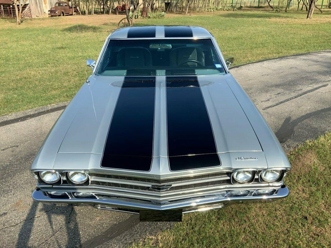 1969 chevrolet el camino restomod ls 3 auto od ps pb ac 4 wheel disc