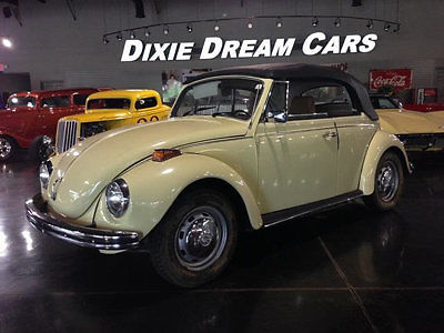1971 vw volkswagon convertible beetle bug karmann one owner survivor nice!