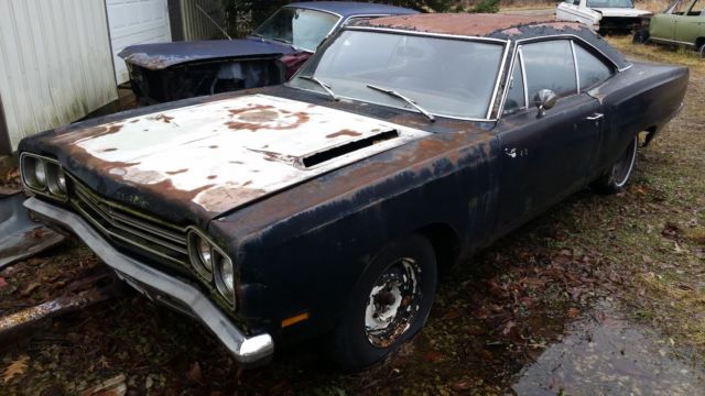 1969 road runner original a4 silver bench seat 4/speed car