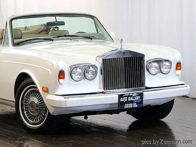 1982 rolls-royce corniche ii 51844 miles