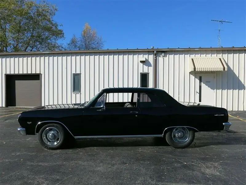 1965 chevrolet chevelle 300, black/black, sale or trade
