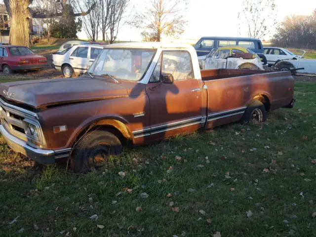 rare 1970 gmc 1500 pickup truck 6 cylinder 3 speed on the column