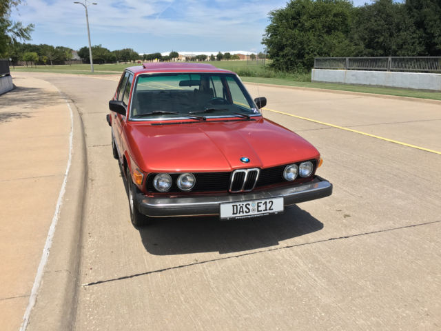 1981 bmw e12 528i 5-speed