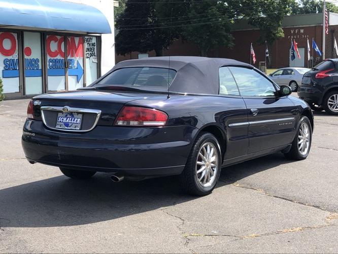 used 2001 chrysler sebring limited new britain, ct 06051 for sale in new britain, connecticut