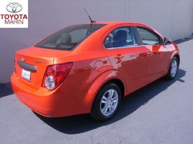 2012 chevrolet sonic lt 5-speed manual in san rafael, ca