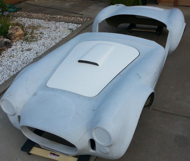 ac cobra replica body, shelby cobra kit car fiberglass body only