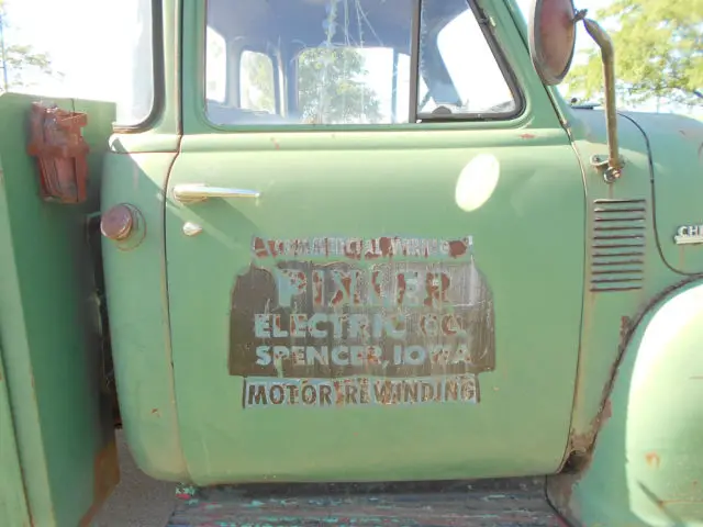 rare barn find 1951 chevrolet 3600 5 window service truck with ladder no reserve