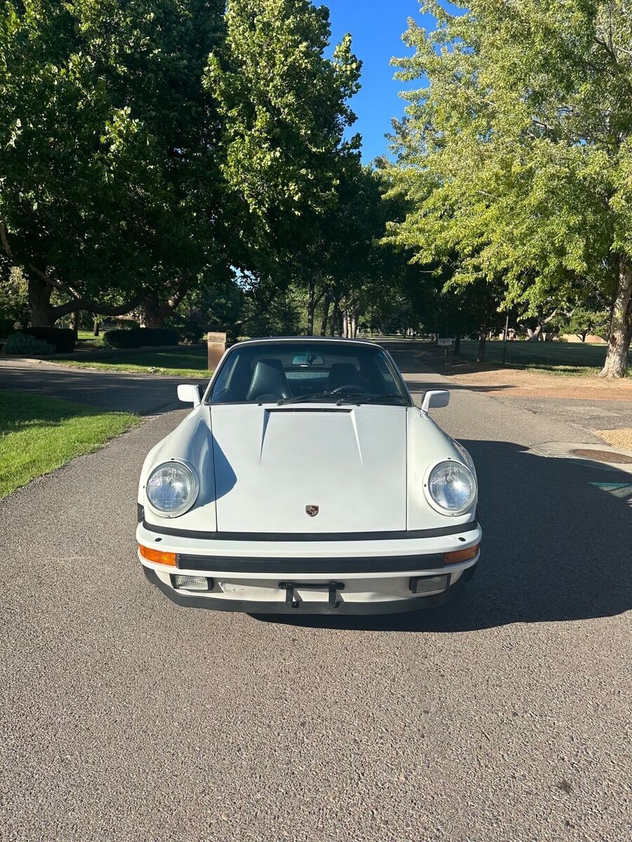 1989 porsche 911 convertible white rwd manual