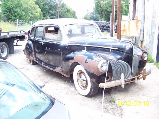 1941 lincoln limo custom no reserve!