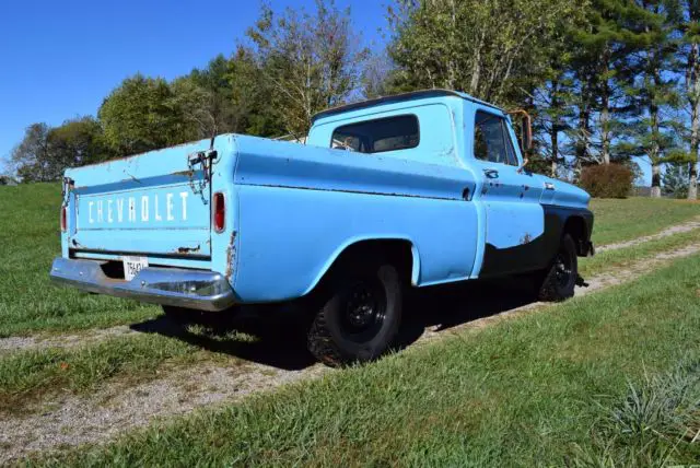 stock/original 1965 chevy c-10 short bed fleetside
