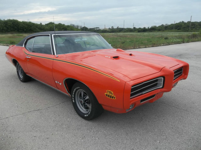 1969 pontiac gto with additional factory "the judge" options added