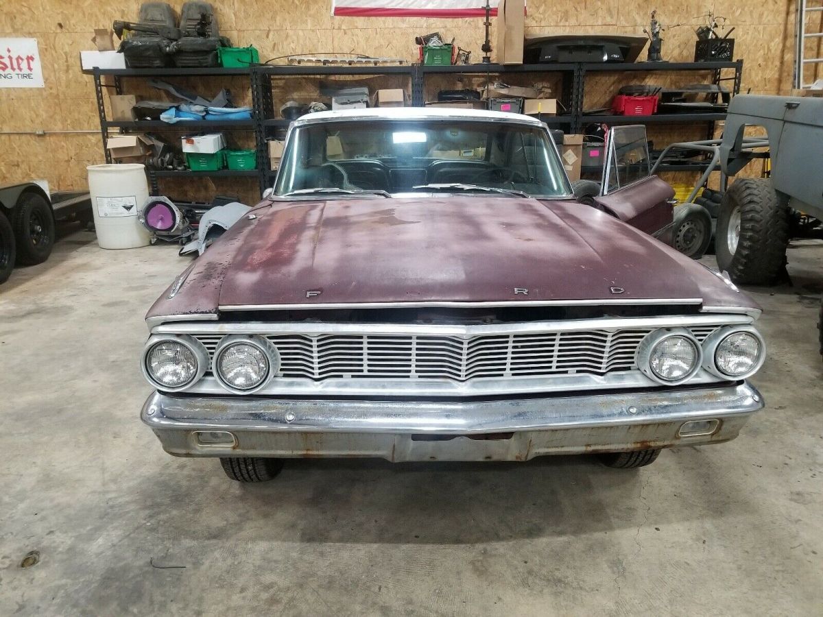 1964 ford galaxie 500 xl coupe red rwd automatic 500xl