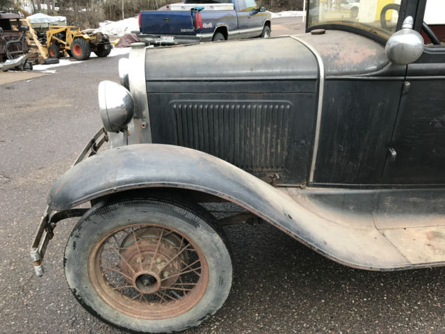 1930 ford model a sedan running barn find numbers matching solid driver titled