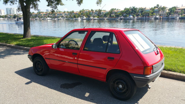 peugeot 205 srd 1990 diesel 5 speed (air conditioning)