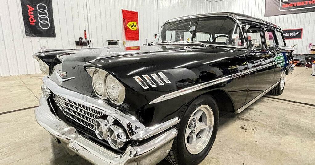 1958 chevrolet delray sedan delivery 348cid automatic