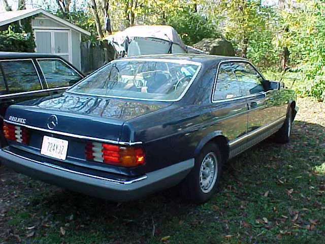 1983 mercedes-benz 380sec 2 door coupe