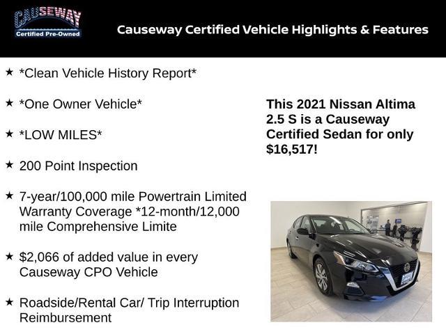 2021 nissan altima 2.5 s