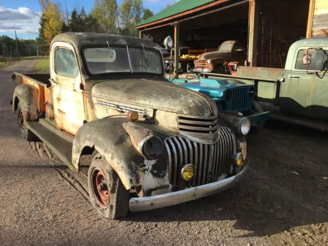great patina on 1/2 ton pickup