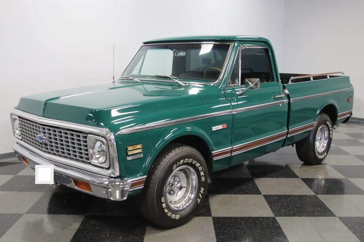 1972 chevrolet c-10 cheyenne 350 ci manual a/c